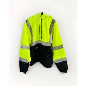 MAX High Visibility Reflective Men L Type R Hoodie Class 3 Sweatshirt MAX630